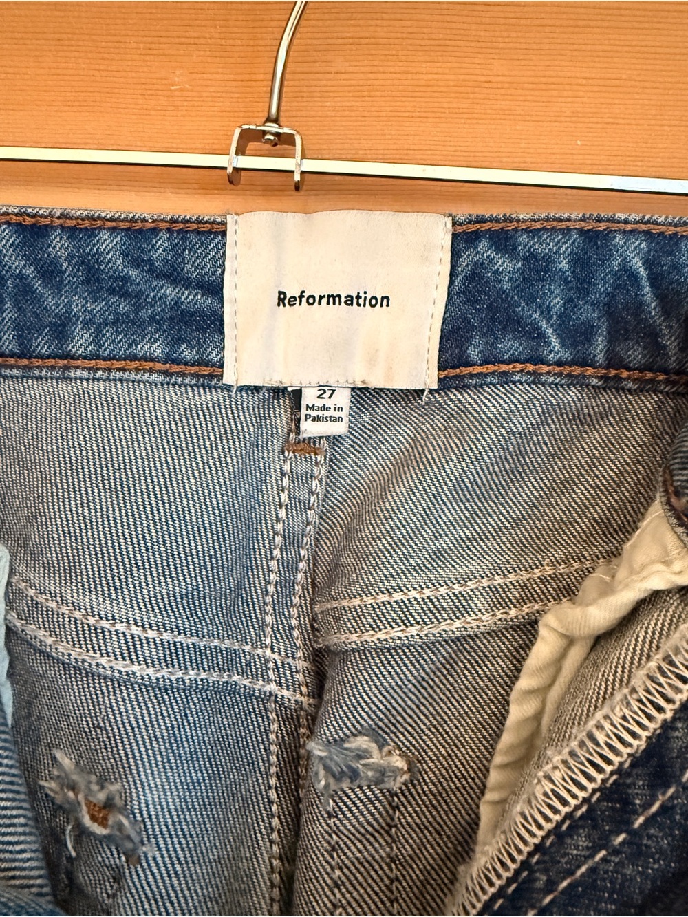 Reformation Wilder High Rise Jean - Picture 2 of 6